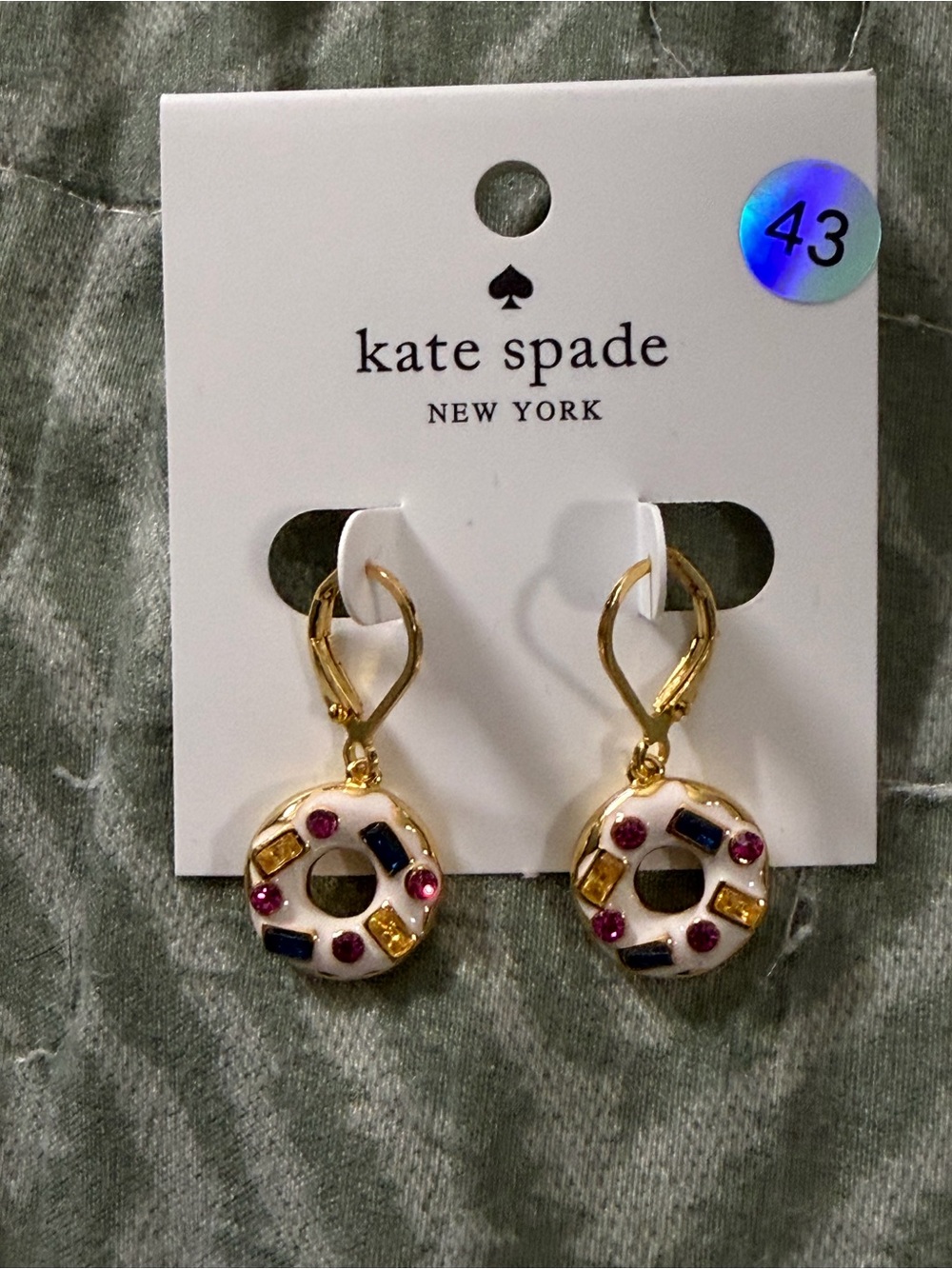 Kate Spade Donut Drop Earrings